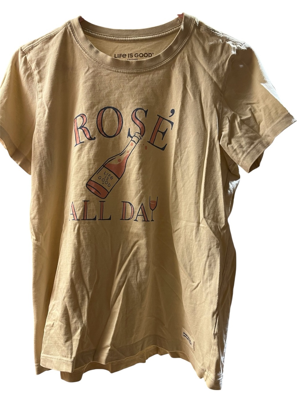 Life is good Rose all day tee